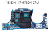 L59764-001 L59764-601 For Hp Omen 15-Dh W/I7-9750H Cpu Motherboard La-H482P Test