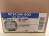 (50) NEW HUBBELL / RACO OCTAGON GANG BOX 125 1-1/2 DEEP 1/2 KOS