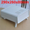 HQ Instrumentation ABS Project Enclosure Box Case, White, 290x260x80mm, Plastic