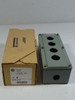 Allen Bradley 800T-4TZ Pushbutton Enclosure 4 Surface Holes  NEW