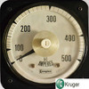 Crompton instruments amperage meter 0 to 500 Amp 077-08AA-LSSF-PE