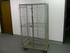 SECURE STEEL WIRE PARTS CAGE ON WHEELS / LOCKABLE DOOR / PICK UP ONLY