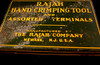 Vintage Rajah Hand Crimping Tool & Assorted Terminals