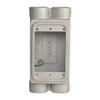 Cast Device Box, FSCD, 1 Gang, 3/4 Hub, Malleable Iron
