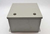 BEL S101006 GRAY 10 IN STEEL 10 IN 6 IN WALL-MOUNT ELECTRICAL ENCLOSURE B433073