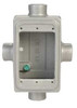 APPLETON ELECTRIC FSX-1-75 Cast Device Box,FSX,1Gang,3/4 Hub,Malleable Iron