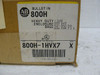 NEW ALLEN BRADLEY 800H-1HVX7 HEAVY DUTY ENCLOSURE BASE