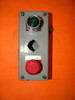 Hoffman Pushbutton Enclosure with Red Push/Pull Button & Green Pushbutton
