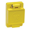 Woodhead 65W47 Watertite Wet Location Locking Blade Receptacle  Single Flip Lid