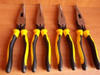 4 (FOUR) Klein Tools J203-8N 8in Journeyman Long Nose Pliers Side Cutting