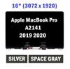 A2141 Apple Macbook Pro 16" 2019 Lcd Display Assembly Gray