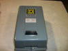 AC MAGNETIC NEMA RATED STARTER (TYPE SAG12V02) SQUARE D