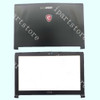 New  Lcd Back Cover + Lcd Front Bezel For Msi Ge62 6Qd 6Qf Ms-16J1 Ms-16J2