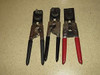 ^^ LOT OF THREE  ITT-CANNON CCT-DLT / CCT-UBC   CRIMPERS  -  (BBBB)