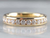 Channel Set Diamond Band