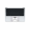 A2442 Top Case Keyboard Macbook Pro 14 Inch 2021 (Oem) Silver