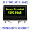 Oem Samsung 12.2" Fhd Touch Screen Assembly Chromebook Plus Xe521Qab-K02