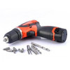 12V Cordless Electric Drill - Flashlight Rechargeable Battery 2 Speed