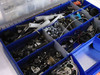 PROJECT PROTOTYPE HARDWARE PARTS BOX (MECHANICAL/ELECRICAL) OVER 500 PIECES