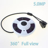 360?é?? full view 5.0 MP fish-eye IP cameras low illumination PTZ night vision .