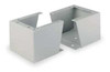 WIEGMANN FK1208 Enclosure Stand,Gray,12 In H x 8 In D G1361096