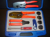 Ratchet Crimper Tool Prep Kit LMR-600,400,300,240,195,100 AT&T 734,735 DS3,DS4
