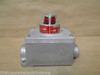 CROUSE HINDS EFSC2524 J1 SA 1 FEED THRU EXPLOSION PROOF PILOT LIGHT RED