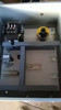 Hoffman Enclosure A20N16BLP with 480V Door Interlock, Back Panel, Transformer