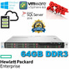 Hp Proliant Dl360E Gen8 2X E5-2440V2 16-Core Xeon 64Gb Ddr3 2X120Gb Ssd P822/2Gb