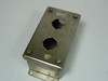 Hoffman 2 Button Stainless Enclosure   USED