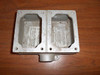 NEW CROUSE HINDS EDS372 EXPLOSION PROOF 2 DOUBLE GANG DEVICE BOX 1
