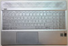 New - Hp 15-Cs 15-Cs3067St Laptop Palmrest W/Keyboard Touchpad L24752-001 Silver