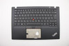 Lenovo Thinkpad T490S Palmrest Keyboard Top Cover Italian Black Backlit 02Hm219-