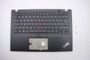 Lenovo Thinkpad T490S Keyboard Handrests Estonian Top Cover Black Backlit-