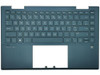 Genuine Hp Pavilion 14-Dy Palmrest Cover Keyboard Swiss Spruce Blue M45228-Bg1