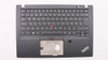 Lenovo Thinkpad T490S Keyboard Palmrest Top Lid Swedish Finnish Black-