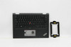Lenovo Yoga X13 Gen 1 Palmrest Cover Keyboard Swedish/Finnish Black 5M10Y85802