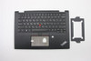 Lenovo Yoga X390 Keyboard Handrests Top Cover Greek Black Backlight-