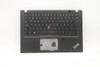 Lenovo Thinkpad T495S Keyboard Palmrest Excellent Cover Portuguese Black-