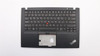 Lenovo Thinkpad T490S Keyboard Handrest Cover Us Black Backlit 02Hm208-