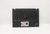 Lenovo Thinkpad T490S Keyboard Palmrest Top Cover Swiss Black Backlit 02Hm230