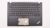 Lenovo Thinkpad T490S Keyboard Palmrest Top Cover French Black Backlit 02Hm211