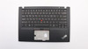 Lenovo Thinkpad T490S Keyboard Palmrest Top Cover Us Black Backlit 02Hm208