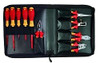 WIHA, 32891, INSULATED TOOL KIT PLIERS,CUTTERS,SCREWDRIVERS