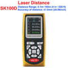 0 to 100meters Laser distance meter range Professional distance / Volume Tester