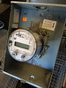 Electric kilowatt meter and socket