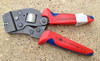 Used Knipex 97 53 08 Ferrule Crimping Tool Self-Adjustable Lever 7 to 28 AWG