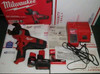 Milwaukee 2472-20 M12 600 Mcm Cable Cutter With 2 Batteries & Charger & Box
