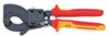 KNIPEX 95 36 250 SBA Insulated Cable Cutter, 500 MCM