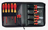 Wiha 32891 10 Piece Insulated Pliers/Cutters/Driver Zipper Case Set